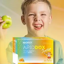 APIDDOX junior 10x10 ml drinkable ampoules orange flavour (maddox)