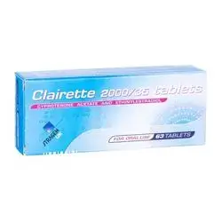 clariette 2000/35 63 tablets