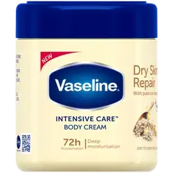 vaseline Dry skin repair intensive care body cream 72h
