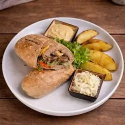 قاپی ساندویچی مریشکی برژاو