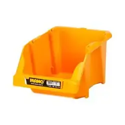Stacking Bin For Tools Yellow