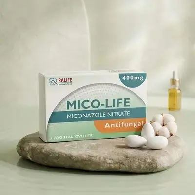 Mico-Life 400mg (Miconazole) 3 Vaginal Ovules