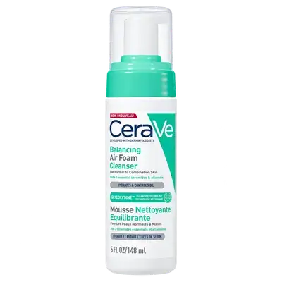 Balancing Air Foam Cleanser for Normal to Combination Skin 148ml _ CeraVe