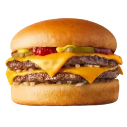 Double Meat Burger With Cheese