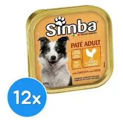 Simba Dog Paté with Chicken and Liver