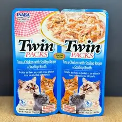 Twin Packs Tuna in Chicken with Scallop Recipe 80g