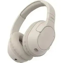Belkin SoundForm Surround Bluetooth Over-Ear Headphones, Environmental Noise Cancelling Headphones, Wireless with 60H Playtime and Soft Ear Cups for iPhone, Galaxy, iPad, Travel, Home or Office, SAND