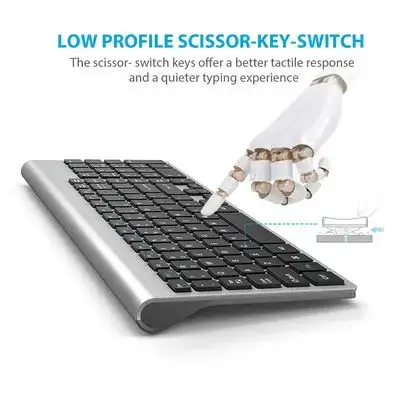 TopMate KM9000 wireless keyboard and mouse combo