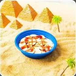 Caramel and Banana Rice Pudding