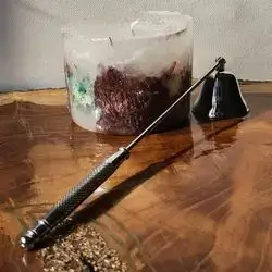 Scented Rose Candles With Candle Snuffer