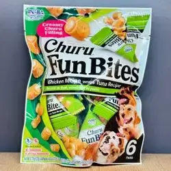 Churu Fun Bites Chicken with Tuna Recipe 6Packs