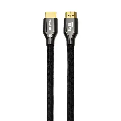 Twisted Minds HDMI 2.1 Resolution 8K/60Hz, 4K/120Hz, 4K/60Hz - Bandwidth 48Gbps Cable - 2M