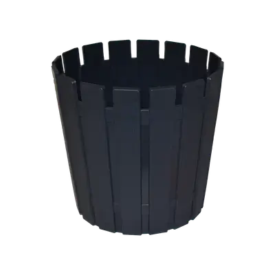 Akasya Flower Pot 27 Anthracite