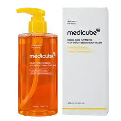 Kojic Acid & Turmeric Brightening Body Wash 400ml _ medicube
