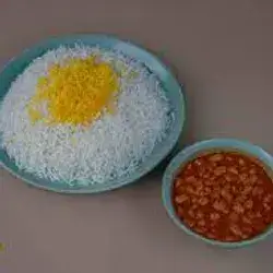 Rice And Plain Broth