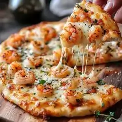 Shrimp Pizza, Small