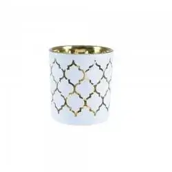 Koopman Tealight Holder Glass 7X8Cm