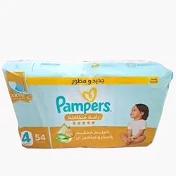 Pampers Baby Diapers No. 4 * 54 pieces