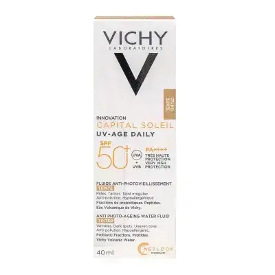 Capital Soleil UV-Age Daily tinted anti-aging sunscreen SPF50+ 40ml