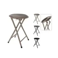 Foldıng Stool Velvet Dıa 30Cm