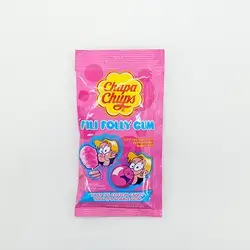 Chupa Chups Fili Folly Cotton Candy Bubble Gum 11G
