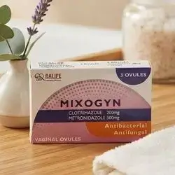 Mixogyn (Clotrimazole 200mg + Metronidazole 500mg) 3 Vaginal Ovules