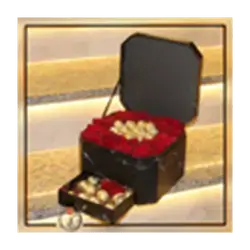 Flowers And Chocolate Box