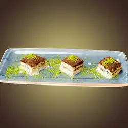 Albanian Baklava with Milk