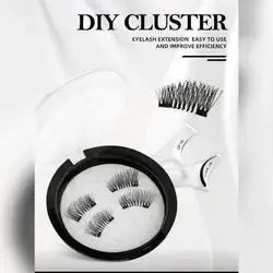 Natural Magnetic Eyelashes Handmade Reusable Magnetic Eyelashes Kit