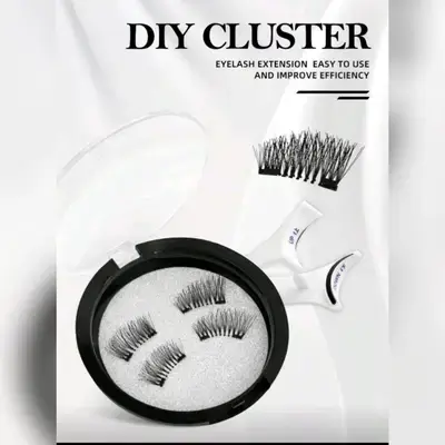 Natural Magnetic Eyelashes Handmade Reusable Magnetic Eyelashes Kit