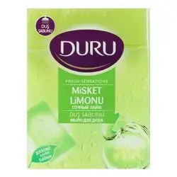 Duru Soap Bar Lime 150gx4