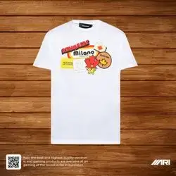 FARFETCH T-SHIRT DSQUARED2 MASTER QUALITY WHITE SMALL