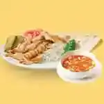 Rice And Broth , Chicken Shawarma
