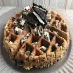 Waffle with Oreo and Nutella