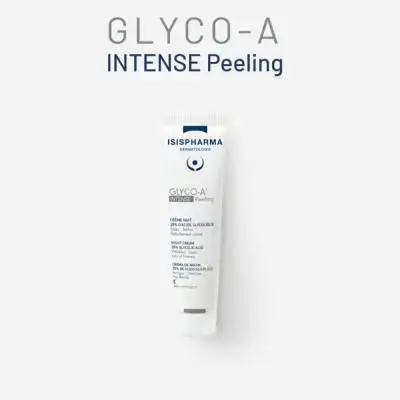 ISIS PHARMA Glyco-A Intense Peeling 30ml | كريم ليلي مقشر بحمض الغلايكوليك 30 مل