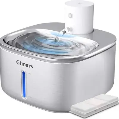 Gimars Rechargeable Steel Fountain 4L