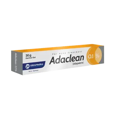 Adaclean (Adapalene 0.1%) Dermal Gel 30gr _ UltraMedica