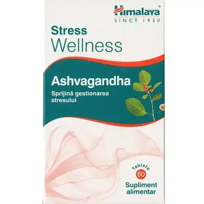 Himalaya Stress Wellness Ashwagandha 60tabs//هيمالايا سترس ويلنس اشواغاندا 250 مجم 60 قرص
