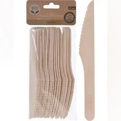 Knıfe Set Wood 20Pcs