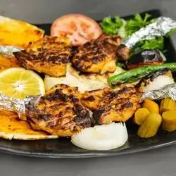 Charcoal Grilled Chicken Ribs