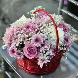 Mixed Flower Basket