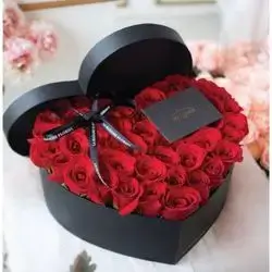 Heart Shaped Box Of Fower
