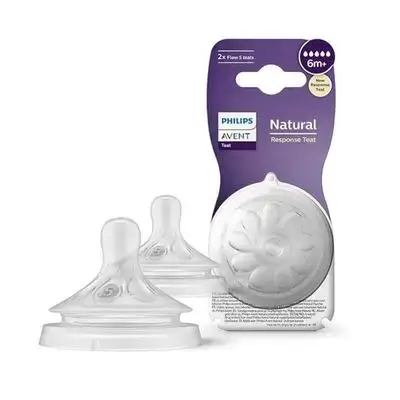 Philips Avent - Natural Response Teat - 6+ months - 2 pcs