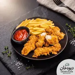 ٥ قطع دجاج كرسبي