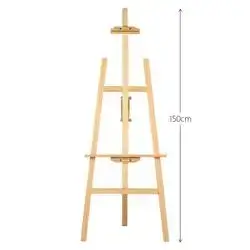 Wooden stand - canvas / Size 150 CM