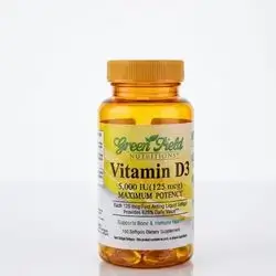 Green Field Nutritions Vitamin D3 5,000 IU (125 mcg)