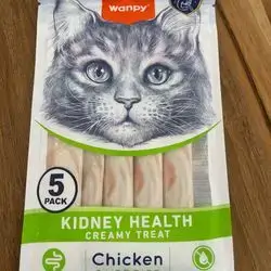 Wanpy cat kidney health creamy treat 5p