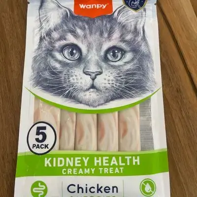 Wanpy cat kidney health creamy treat 5p