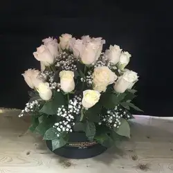 Box Flower-White