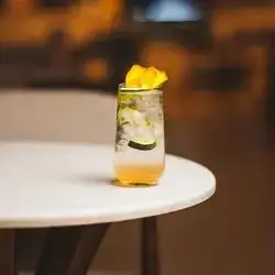 Sparkling Peach Mojito